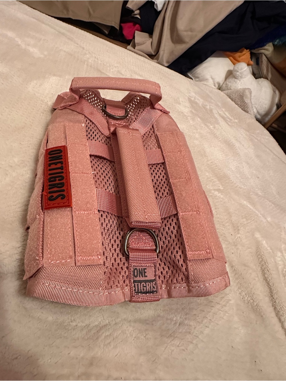 Pink Tactical Dog Harness Vest NWT XS